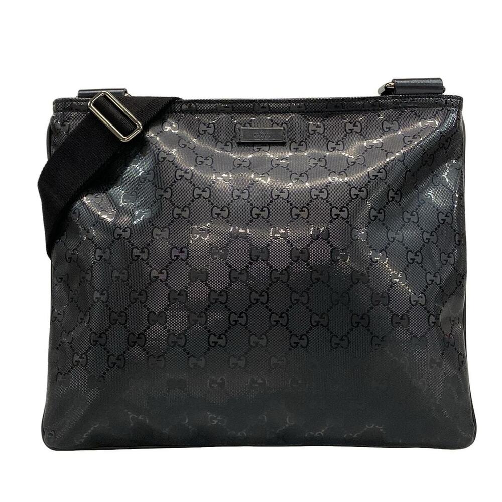 GUCCI Imprime Shoulder Bag Black